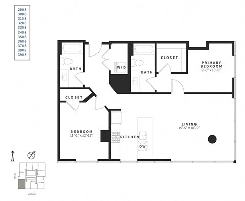 a floor plan of a house